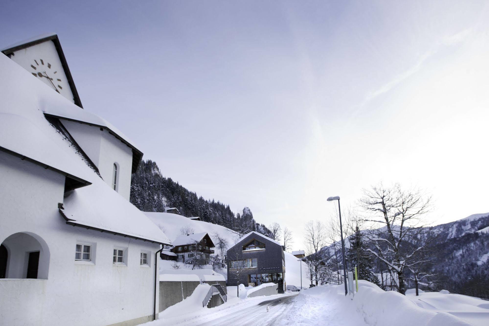 Hotel Alpenrose Ebnit ดอร์นเบิร์น ภายนอก รูปภาพ